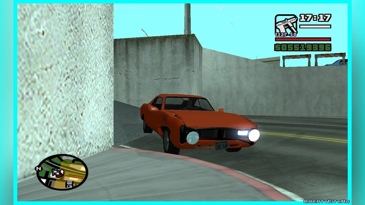 Рабочие противотуманки / GTA San Andreas