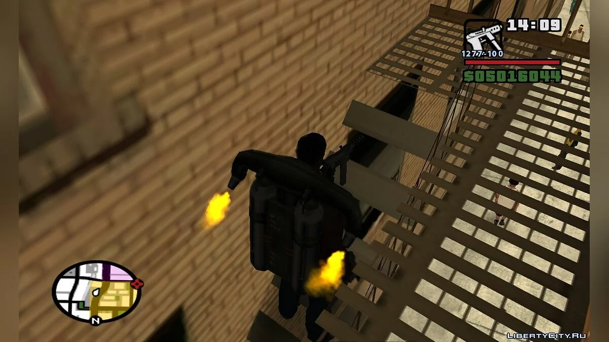Осязаемые лестницы / GTA San Andreas