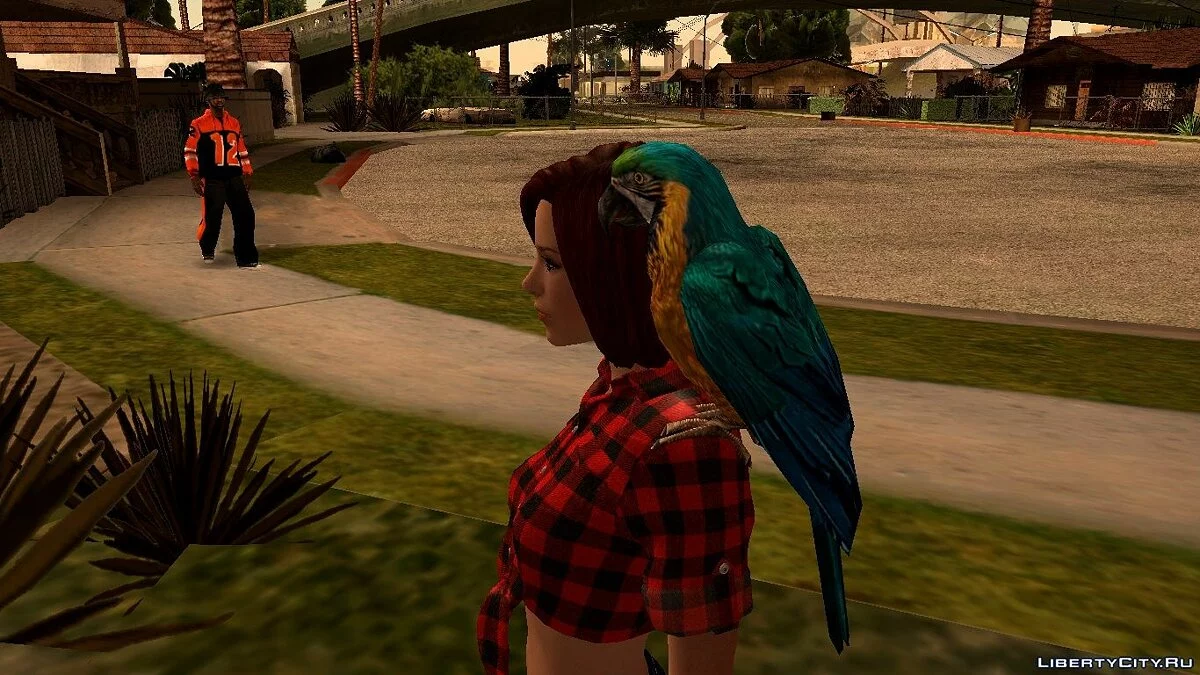 Попугай Ара (HQ модель) / GTA San Andreas