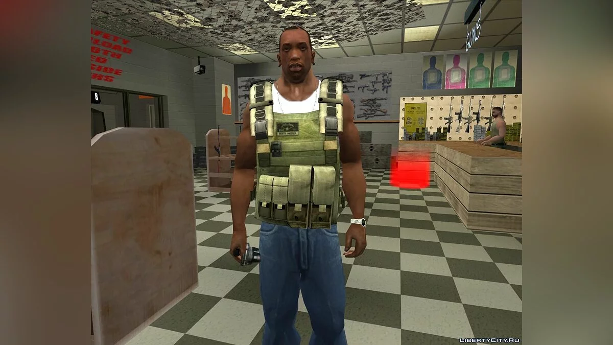 Кевларовый жилет из Resident evil 5 / GTA San Andreas