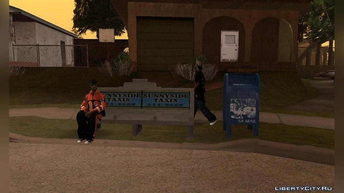 Обновленный Гроув-стрит / GTA San Andreas
