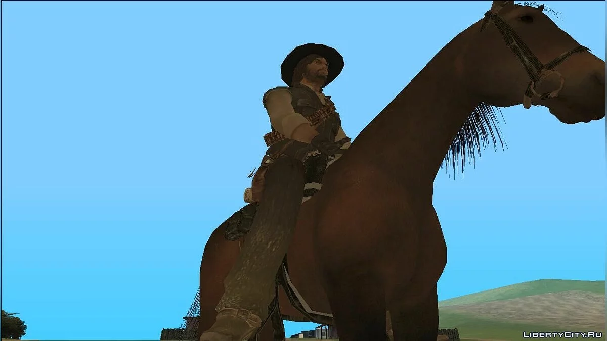 Турецкая лошадь из игры "Red Dead Redemption" / GTA San Andreas