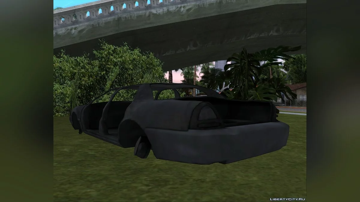 Взорванный транспорт [LQ] - Ford Crown Victoria / GTA San Andreas