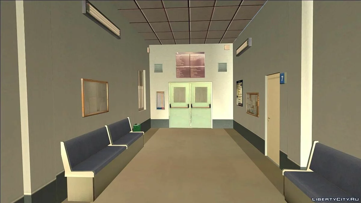 Интерьер больницы Лос-Сантоса / GTA San Andreas