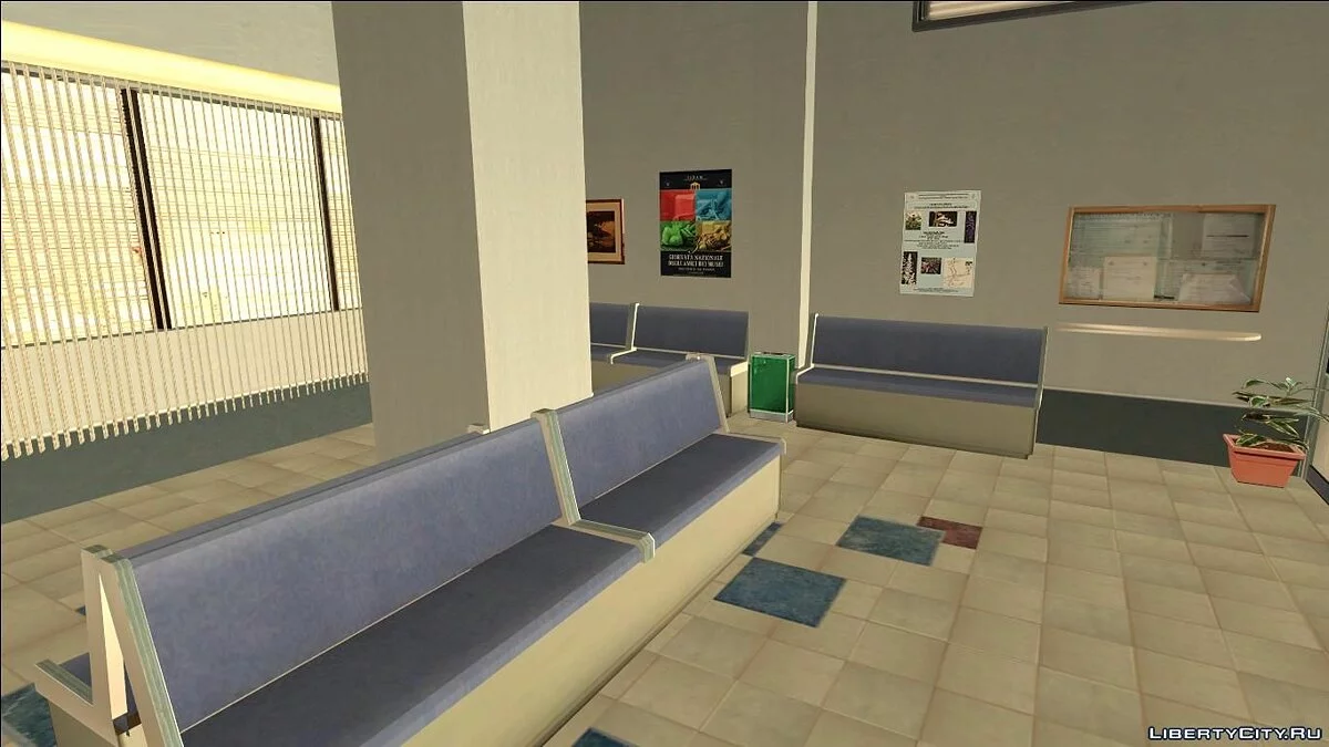 Интерьер больницы Лос-Сантоса / GTA San Andreas
