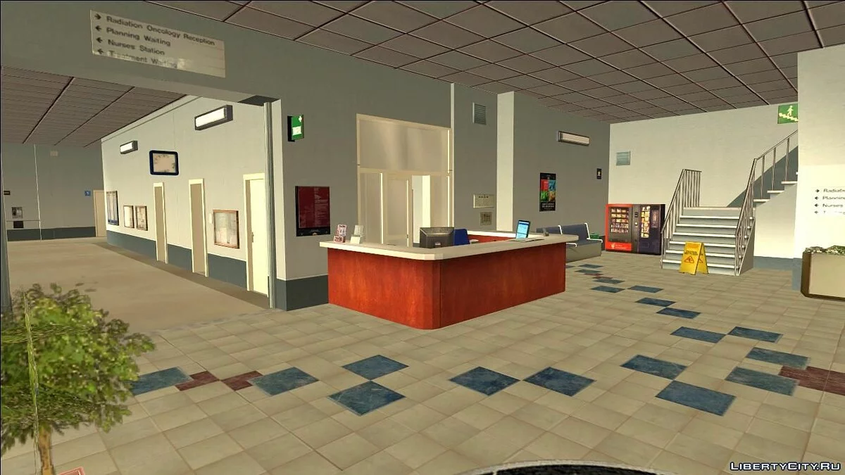 Интерьер больницы Лос-Сантоса / GTA San Andreas
