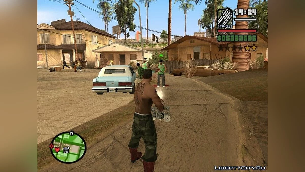 Улучшение банды / GTA San Andreas