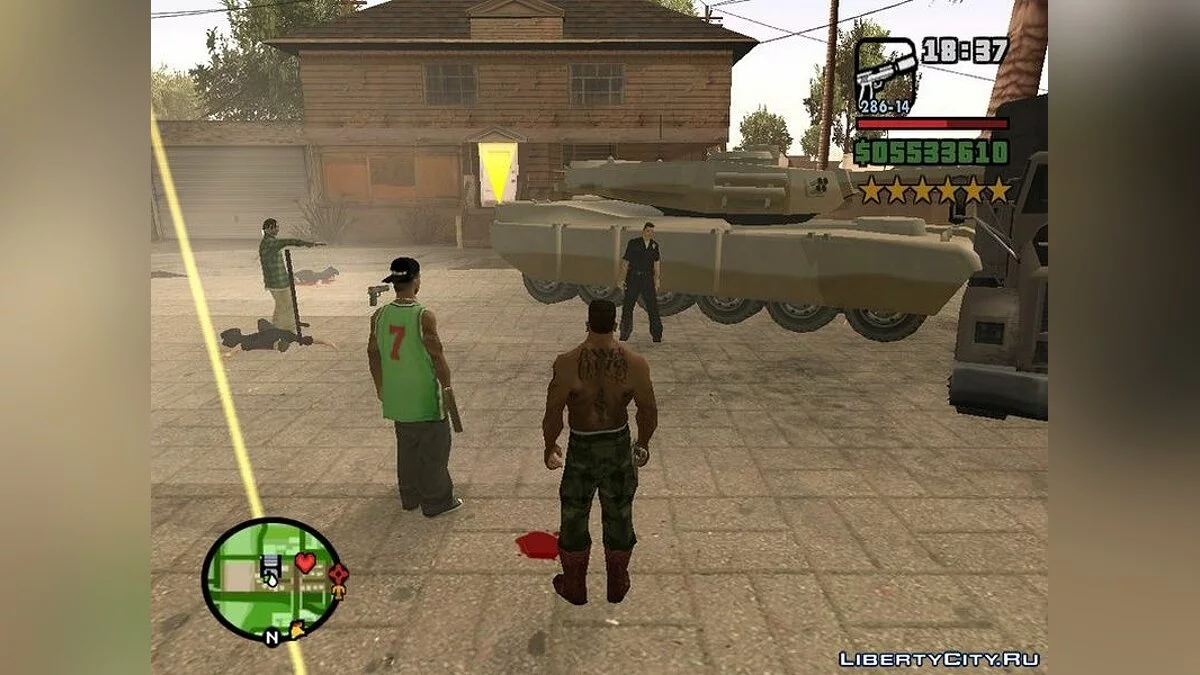 Улучшение банды / GTA San Andreas