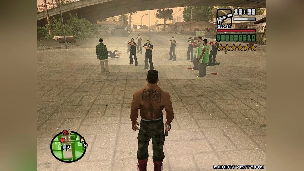 Улучшение банды / GTA San Andreas