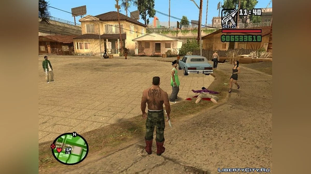 Улучшение банды / GTA San Andreas