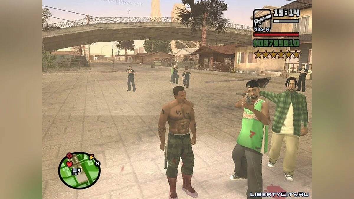 Улучшение банды / GTA San Andreas