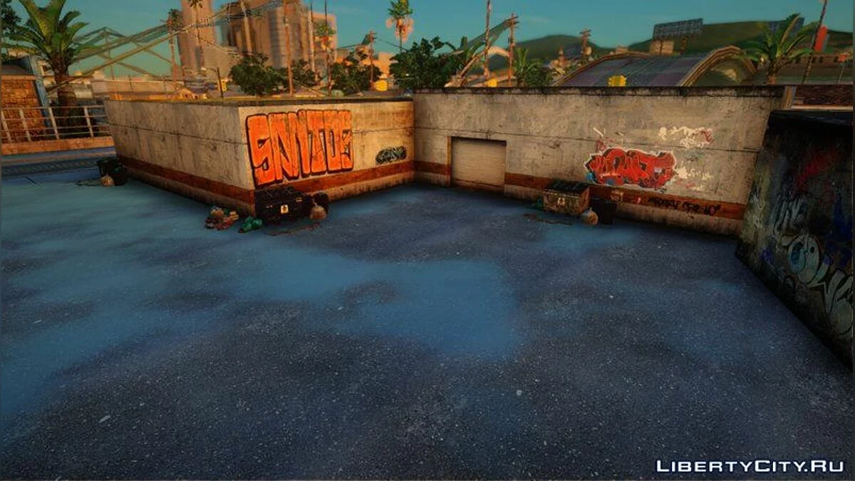 HD текстуры Гантона / GTA San Andreas