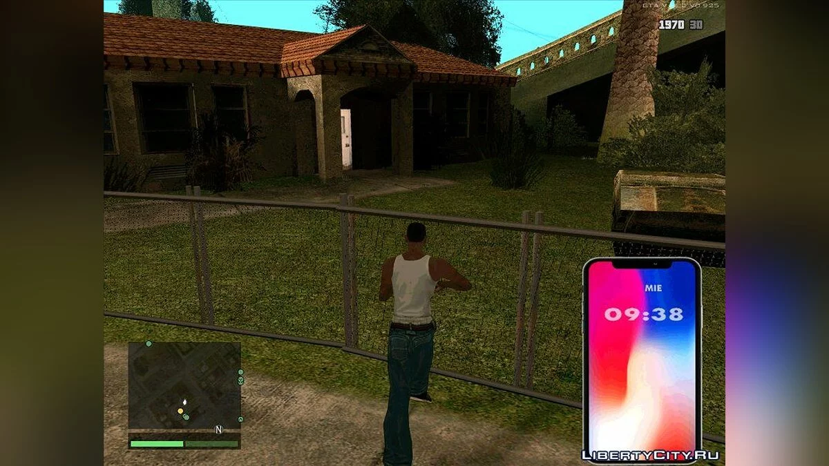 ХУД из GTA 5 / GTA San Andreas