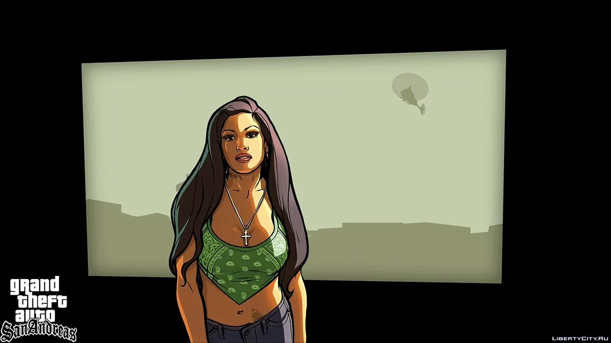 Загрузочные экраны и меню к модификации Amazing Player Female / GTA San Andreas