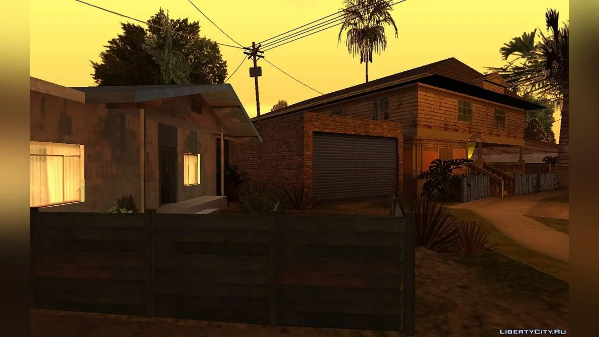 CJ & Sweet Garage / GTA San Andreas