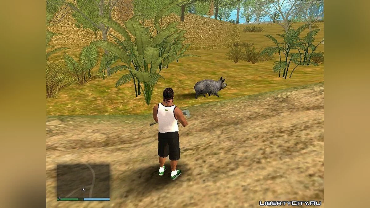 Дикий кабан из GTA 5 / GTA San Andreas