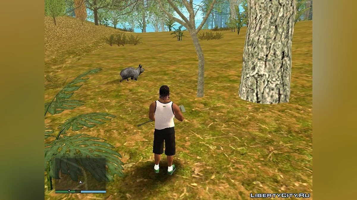 Дикий кабан из GTA 5 / GTA San Andreas