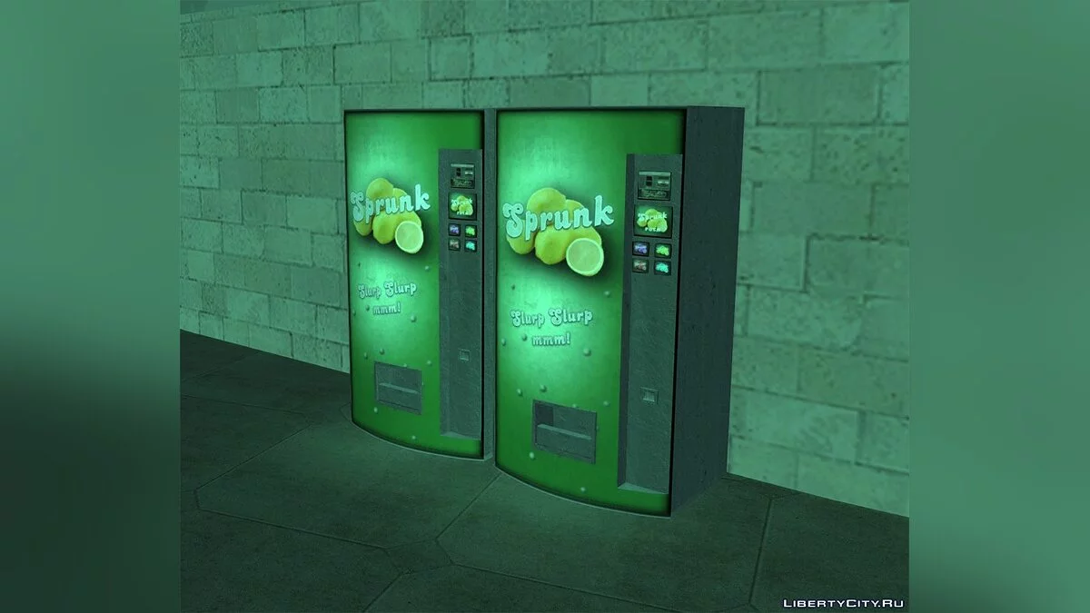 HD Автоматы с едой и напитками - Vending Machines Remastered / GTA San Andreas