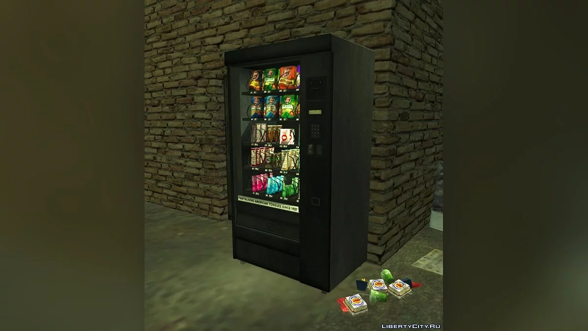 HD Автоматы с едой и напитками - Vending Machines Remastered / GTA San Andreas