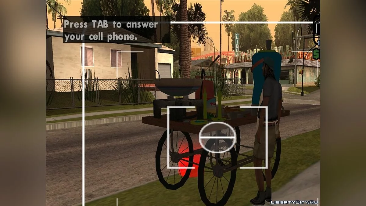 Пакистанская тележка с едой  / GTA San Andreas
