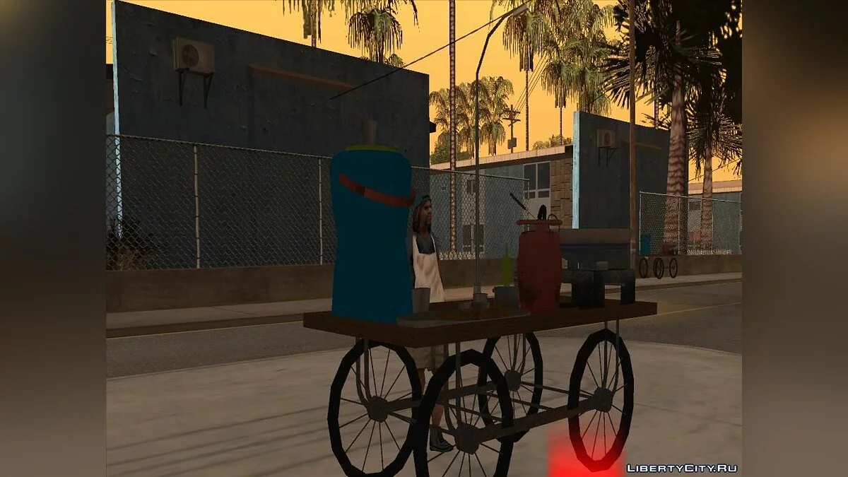 Пакистанская тележка с едой  / GTA San Andreas