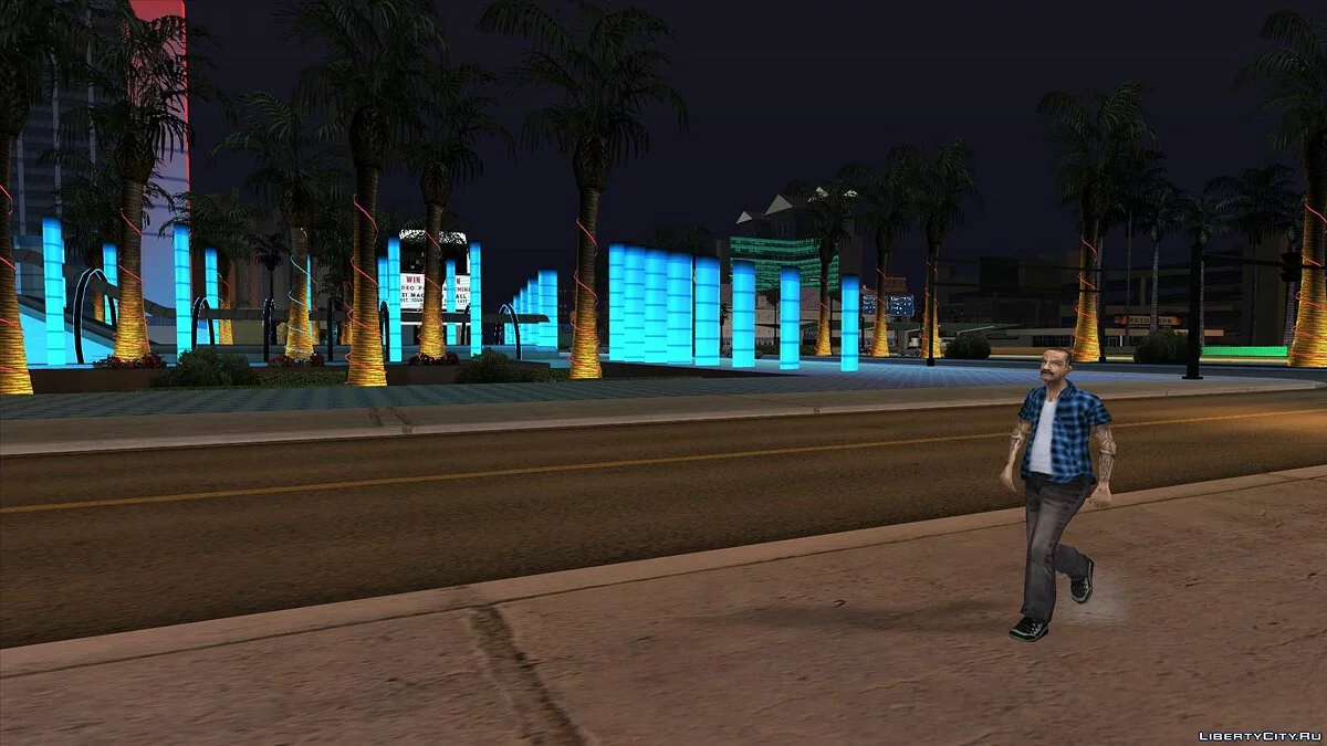 Реалистичное расписание городской жизни / GTA San Andreas