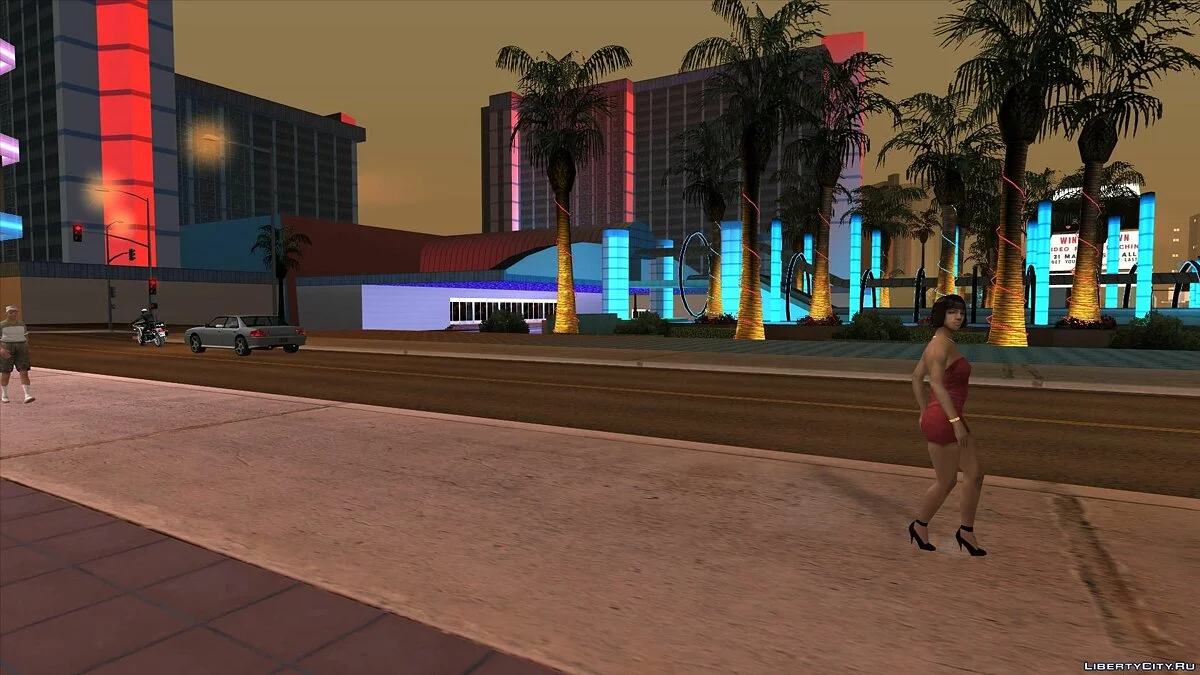 Реалистичное расписание городской жизни / GTA San Andreas