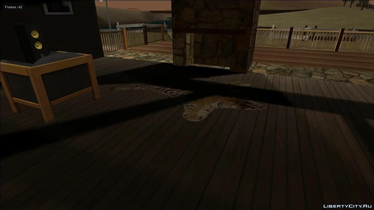 Исправление тени в доме Торено - Toreno Ranch Shadow Fix / GTA San Andreas