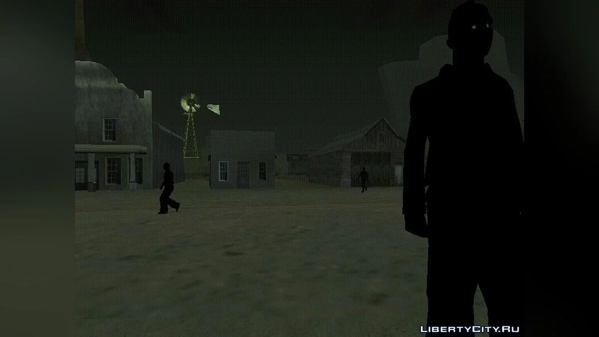 Нападение теневых людей / GTA San Andreas