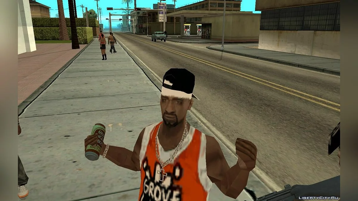Новые сигары и пиво у братков / GTA San Andreas