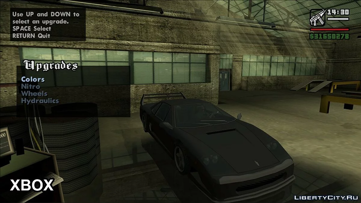 Особенности карты XBOX версии игры / GTA San Andreas