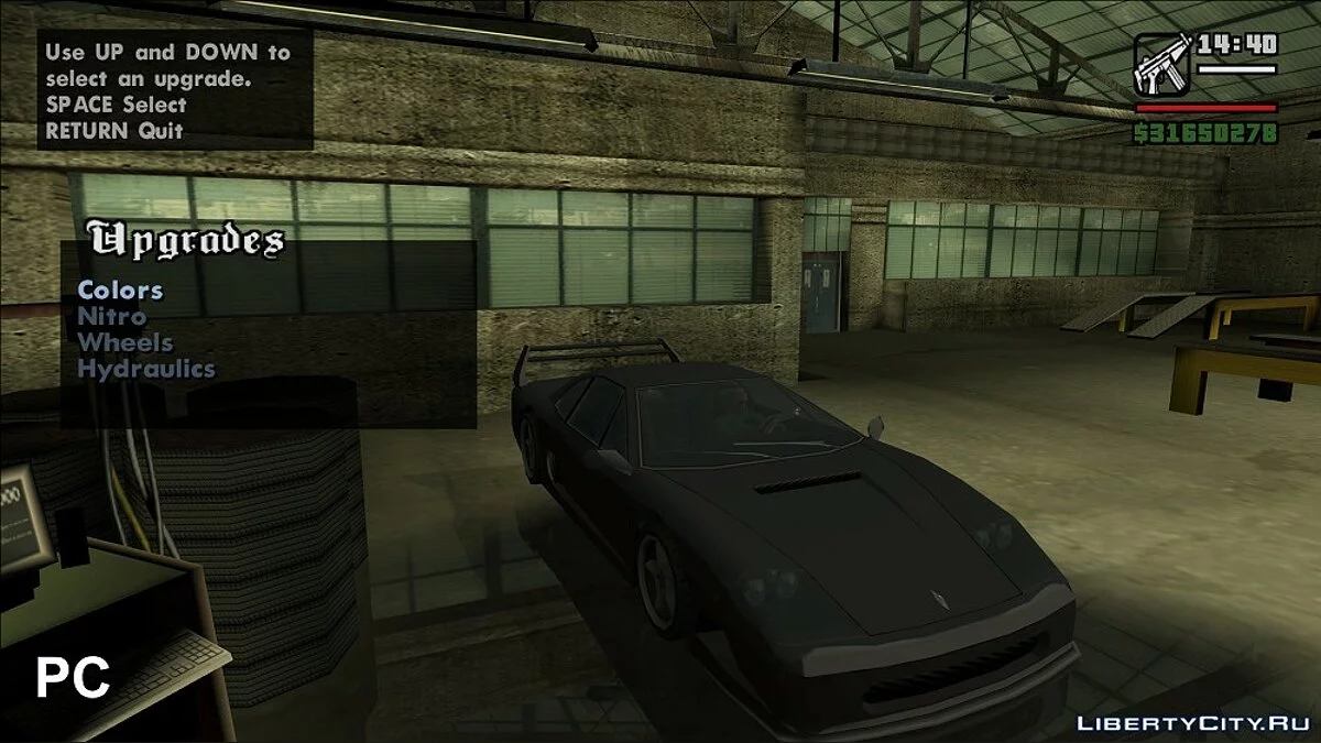 Особенности карты XBOX версии игры / GTA San Andreas