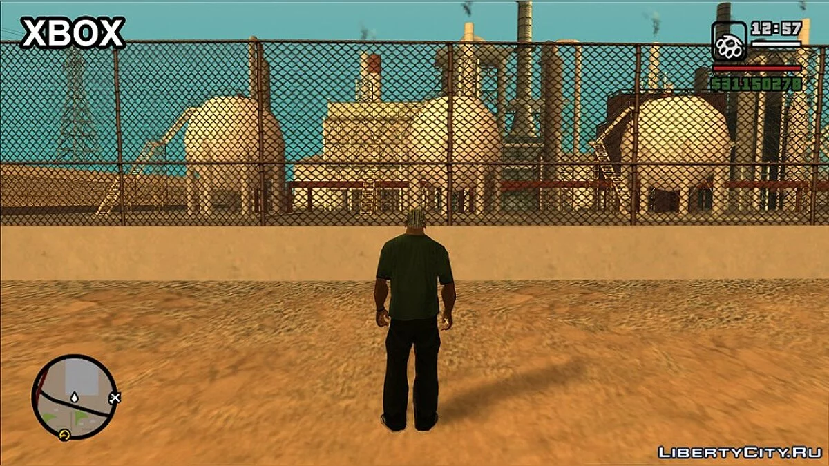 Особенности карты XBOX версии игры / GTA San Andreas