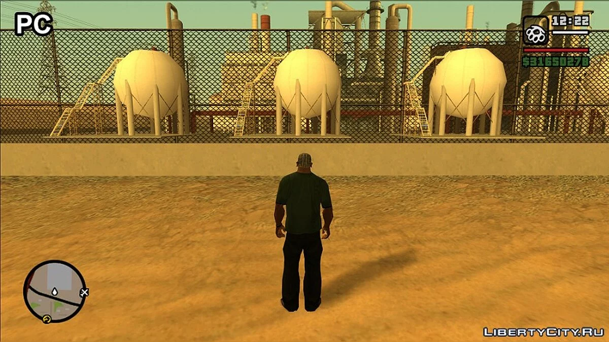 Особенности карты XBOX версии игры / GTA San Andreas