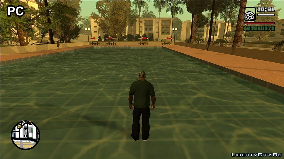Особенности карты XBOX версии игры / GTA San Andreas