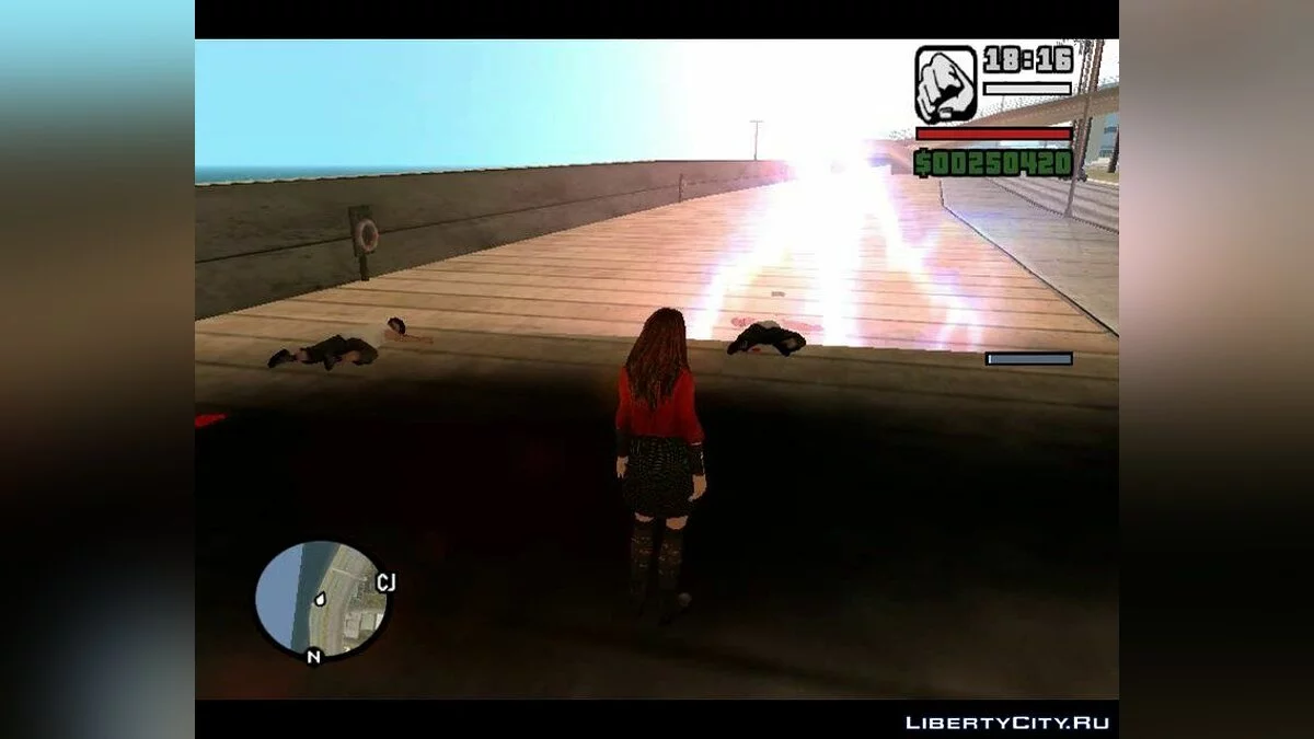 Суперспособности Алой ведьмы / GTA San Andreas