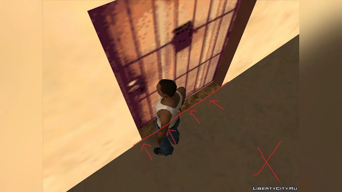 Фикс коллизии зданий (FIX) / GTA San Andreas