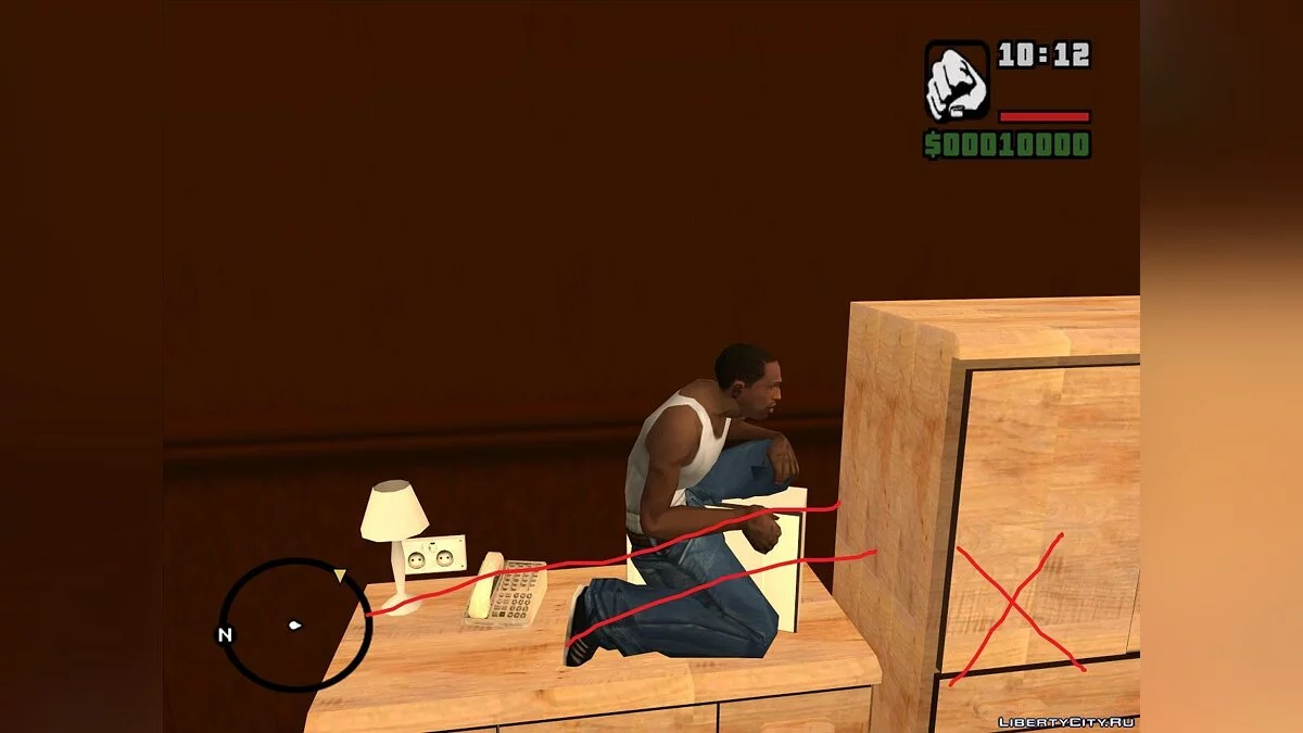 Исправленная коллизия для борделя [Неактуально] / GTA San Andreas