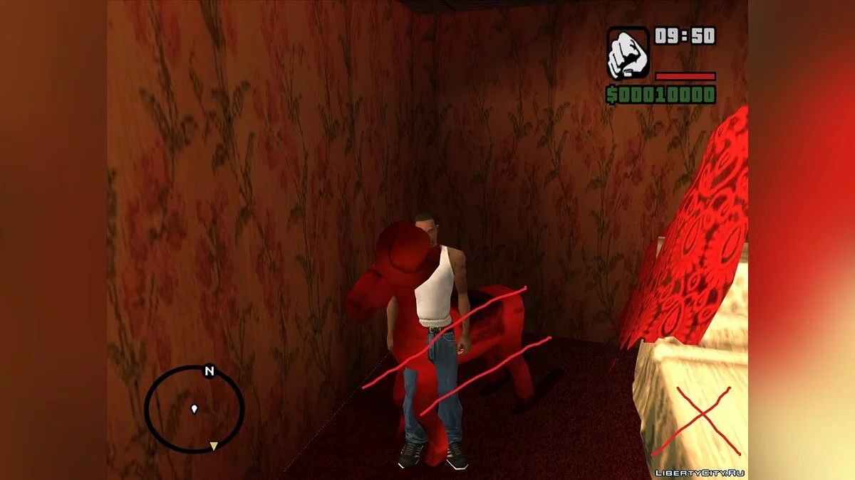 Исправленная коллизия для борделя [Неактуально] / GTA San Andreas