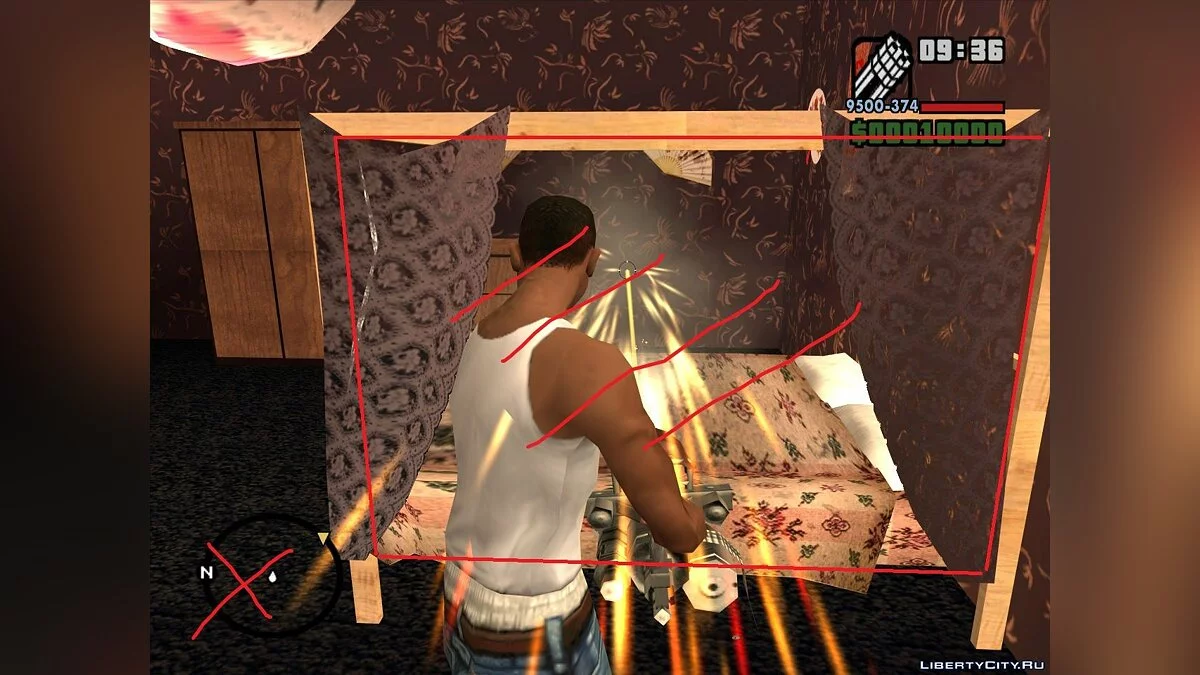 Исправленная коллизия для борделя [Неактуально] / GTA San Andreas