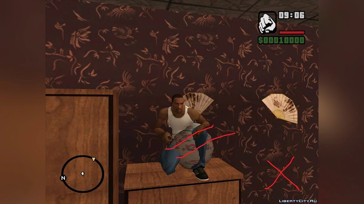 Исправленная коллизия для борделя [Неактуально] / GTA San Andreas