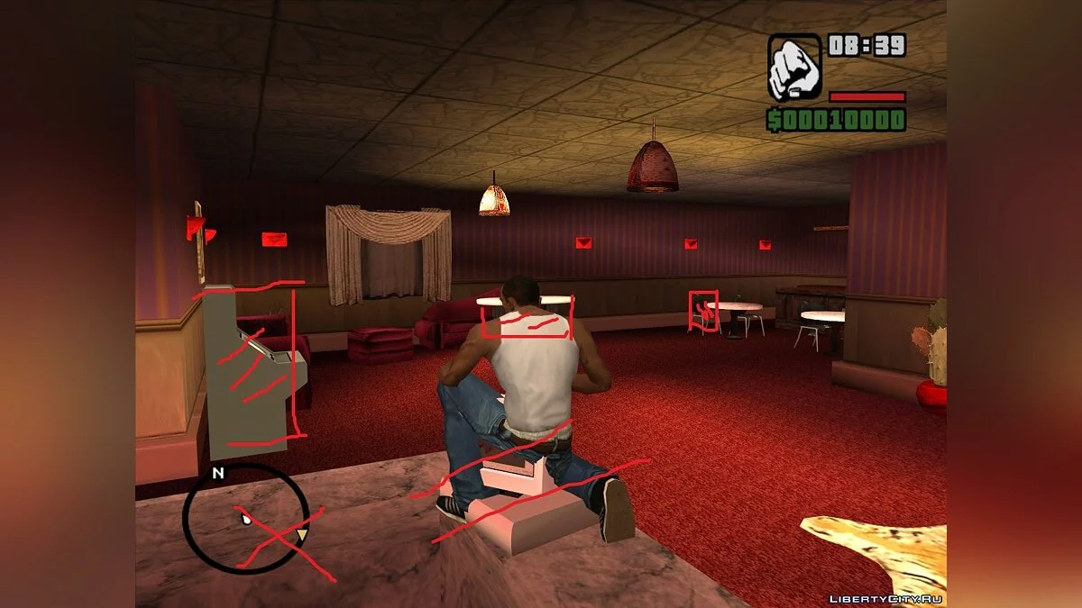 Исправленная коллизия для борделя [Неактуально] / GTA San Andreas