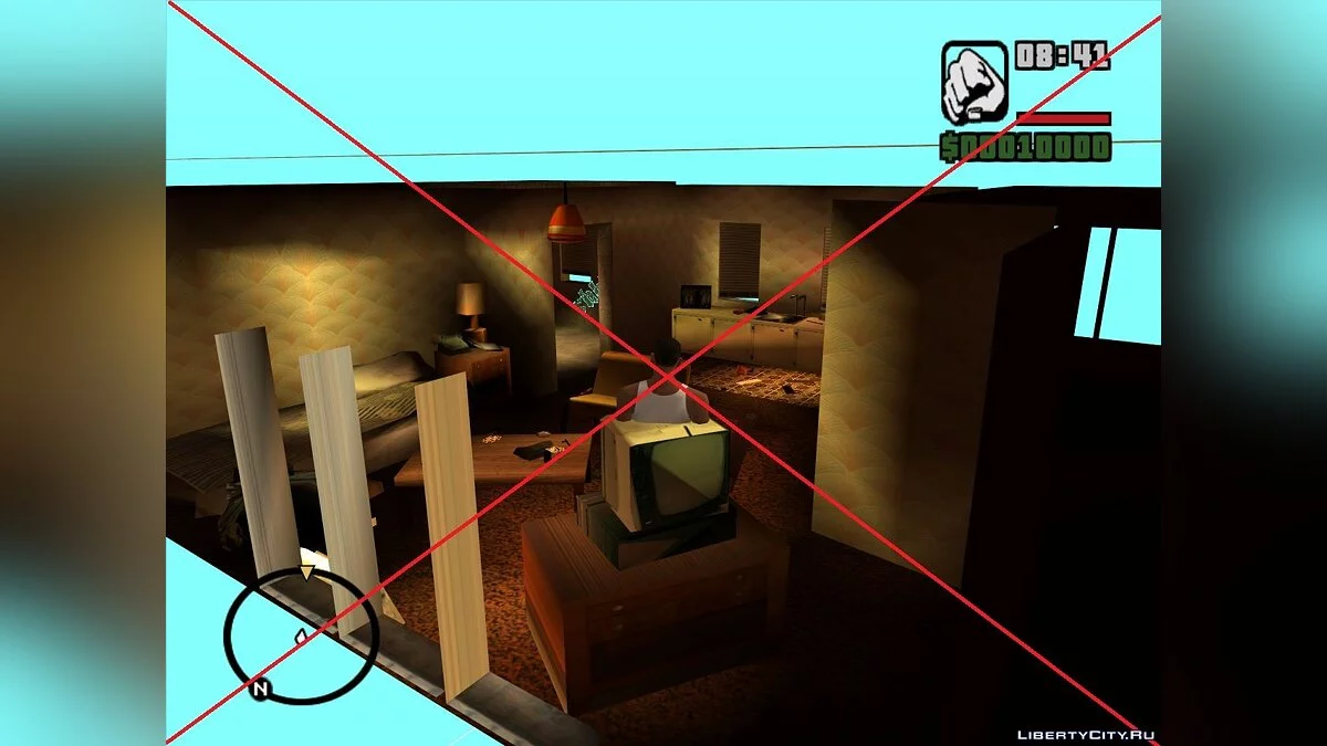 Исправленная коллизия для домов Би-Дапа [Неактуально] / GTA San Andreas