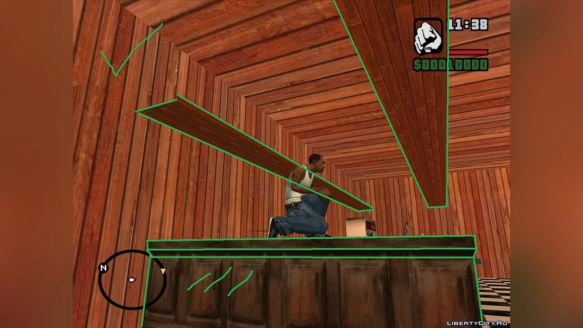 Исправленная коллизия для стрип-клуба [Неактуально] / GTA San Andreas