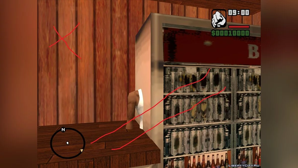 Исправленная коллизия для стрип-клуба [Неактуально] / GTA San Andreas