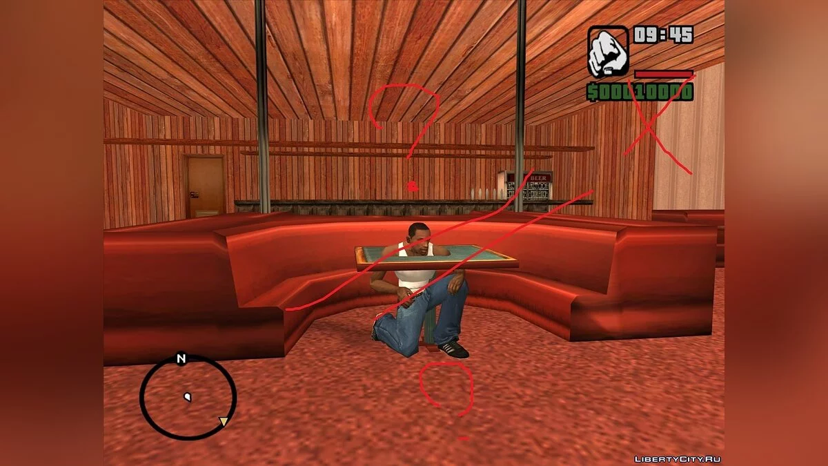 Исправленная коллизия для стрип-клуба [Неактуально] / GTA San Andreas