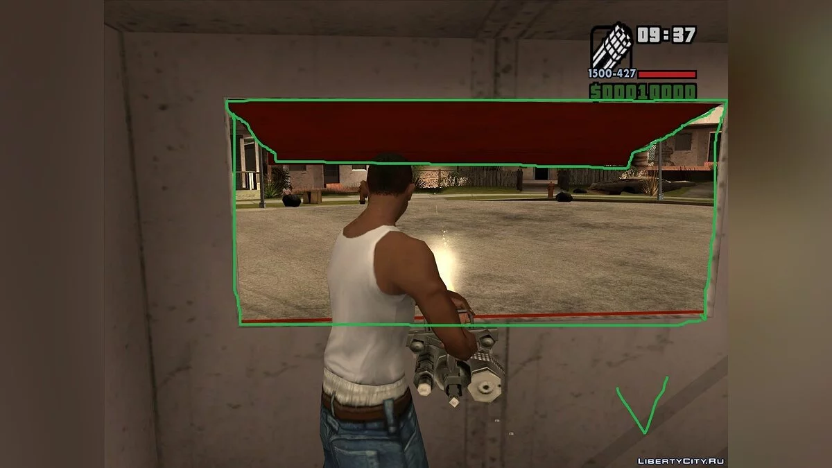 Исправленная коллизия Китайского ларька / GTA San Andreas