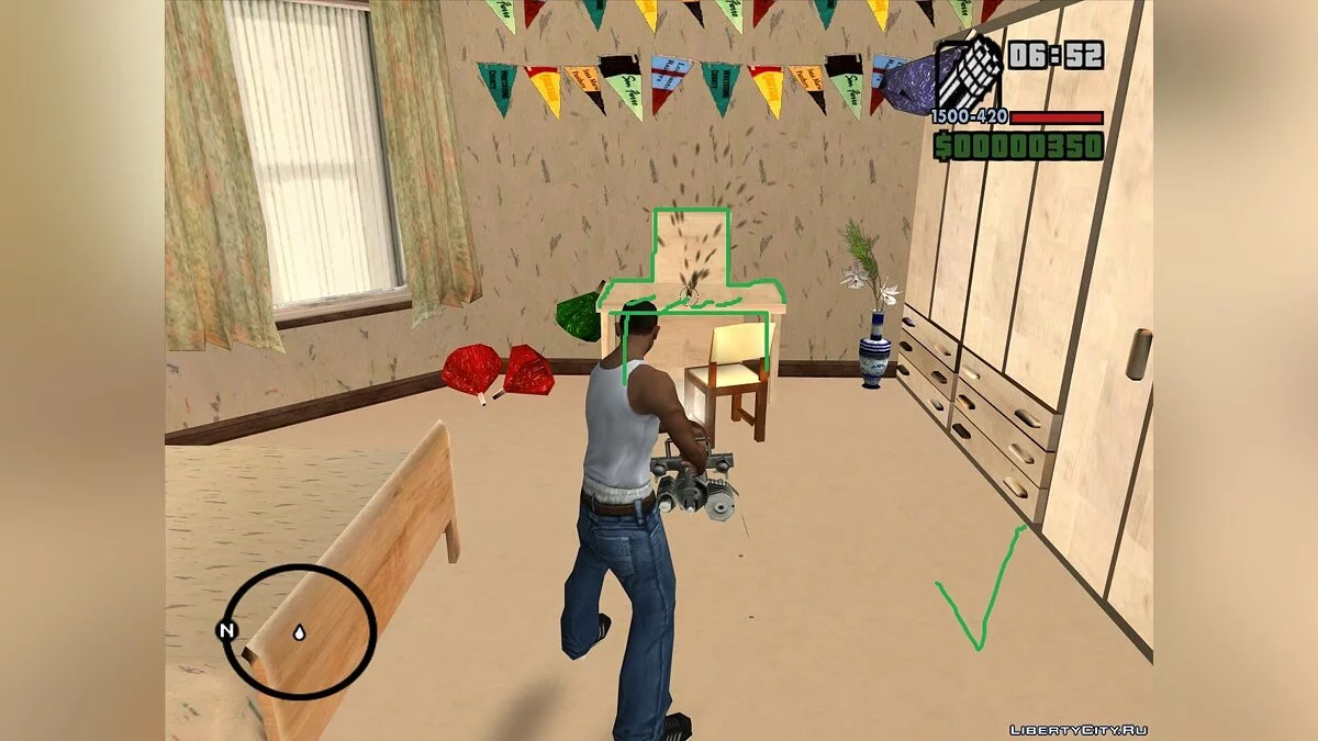 Исправленная коллизия объектов в доме Кэти [Неактуально] / GTA San Andreas