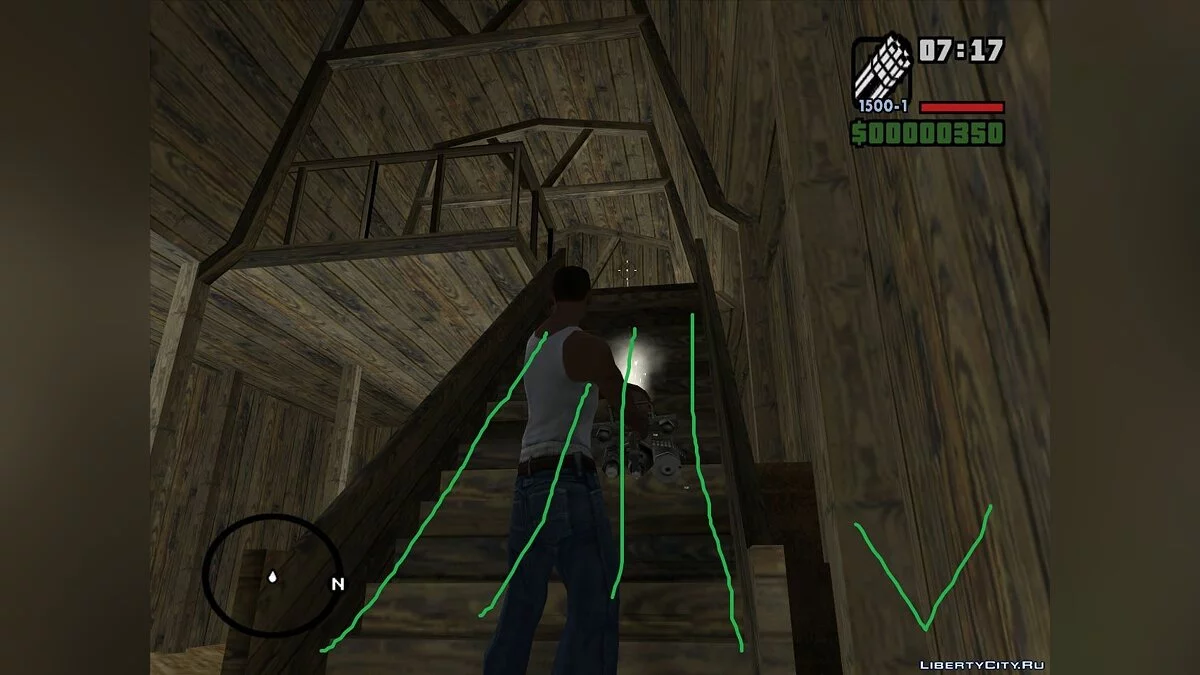 Исправленная коллизия в амбаре Хелены [Неактуально] / GTA San Andreas