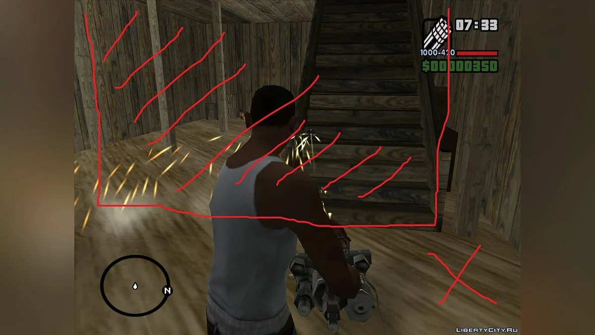 Исправленная коллизия в амбаре Хелены [Неактуально] / GTA San Andreas